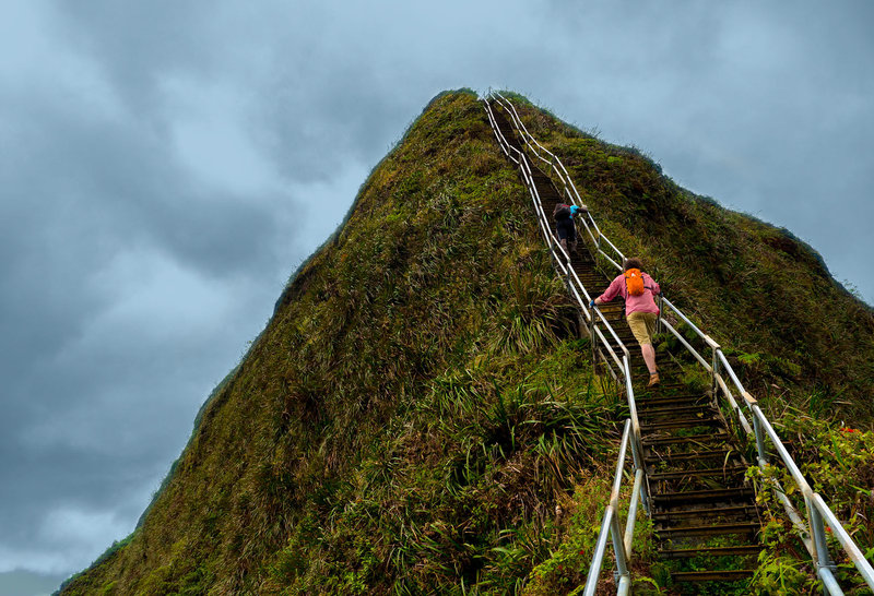 Stairway to heaven, a symbol of the recovery journey